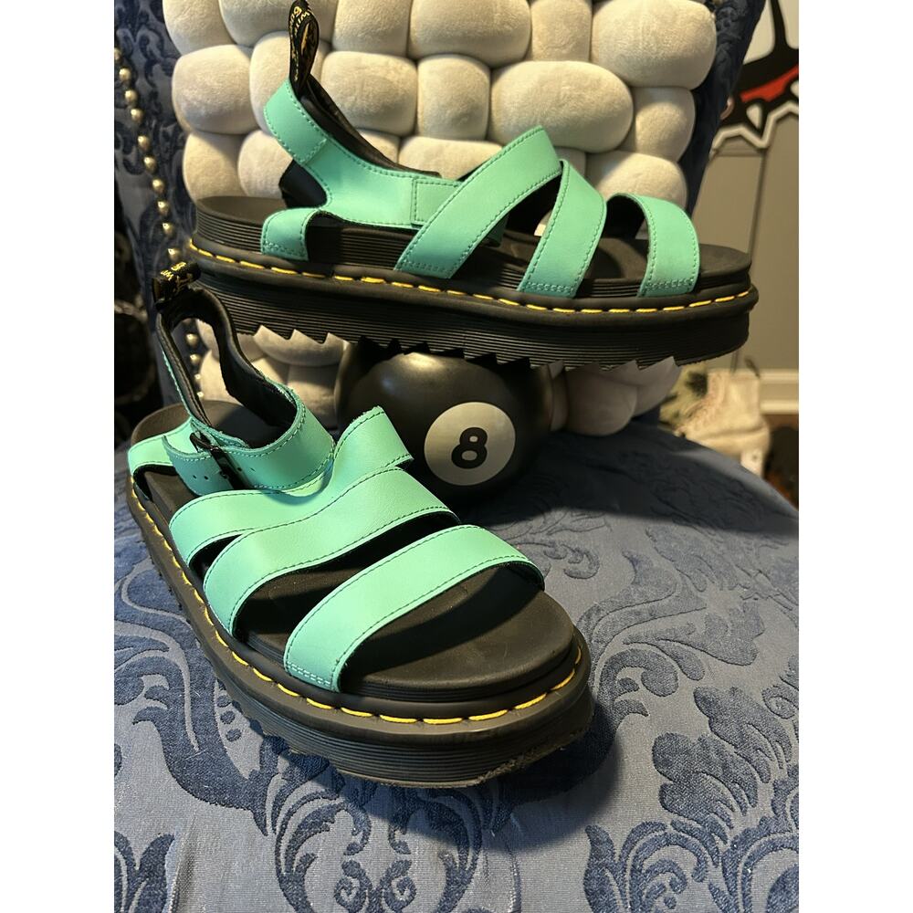 Dr Martens Teal Blaire Sandal size 11/EU 43
